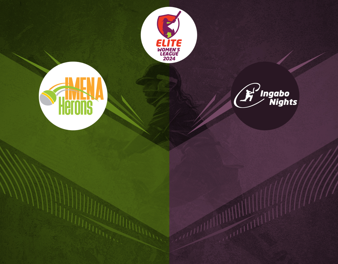 Match 4 of rwanda women elite league t20, 2024: imena herons vs ingabo knights banner