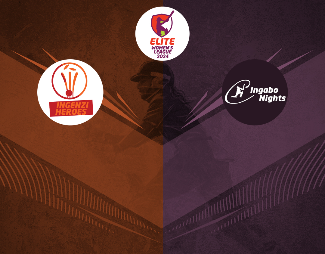 Match 8 of rwanda women elite league t20, 2024: ingenzi heroes vs ingabo knights banner