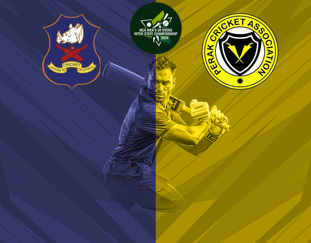 Match 14 of mca men's 50 overs inter-state championship, 2024: johor vs perak banner