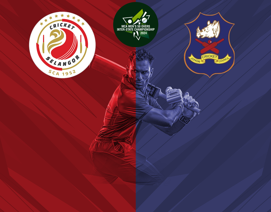 Match 25 of mca men's 50 overs inter-state championship, 2024: selangor vs johor banner