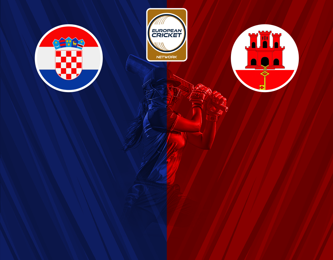 Match 5 of ecn central europe cup t20iw, 2024: croatia women vs gibraltar women banner