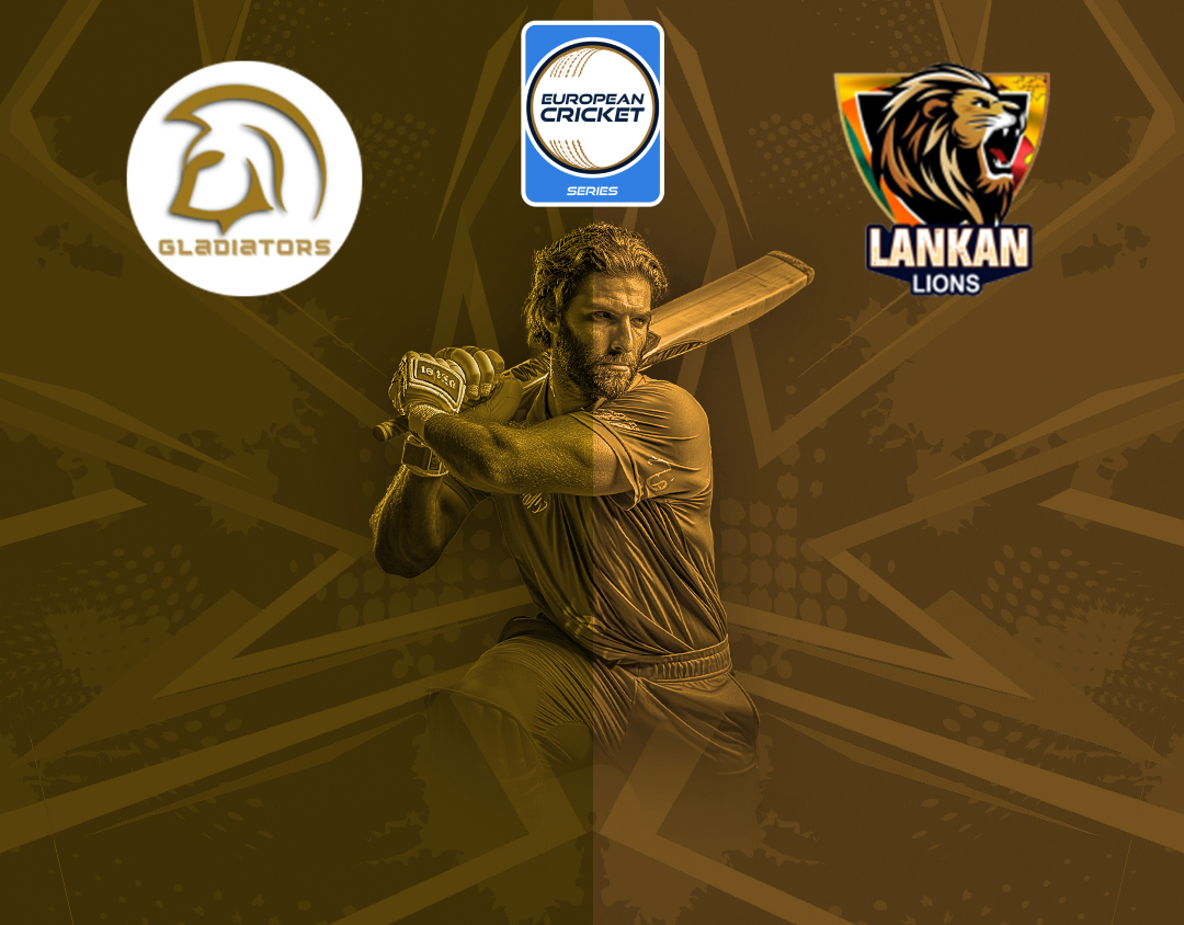 Match 46 of ecs romania, 2024: bucharest gladiators vs lankan lions banner