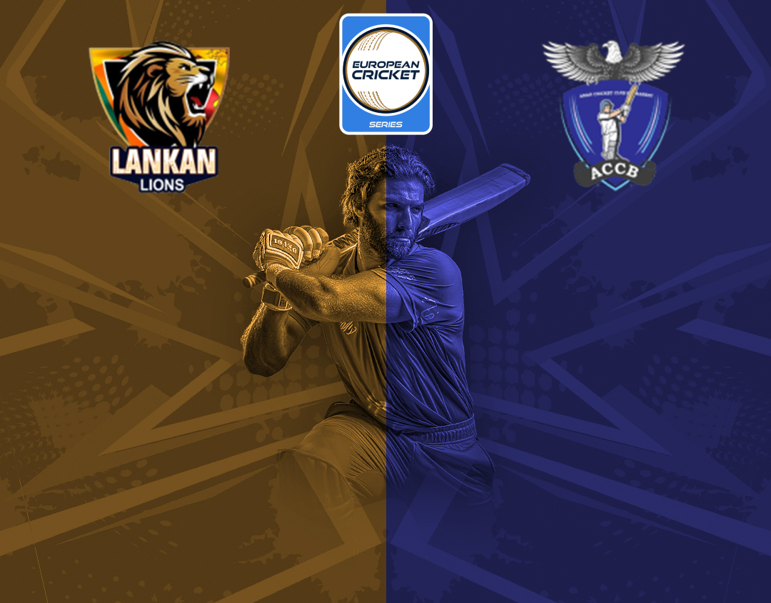 Match 3 of ecs romania, 2024: lankan lions vs accb banner