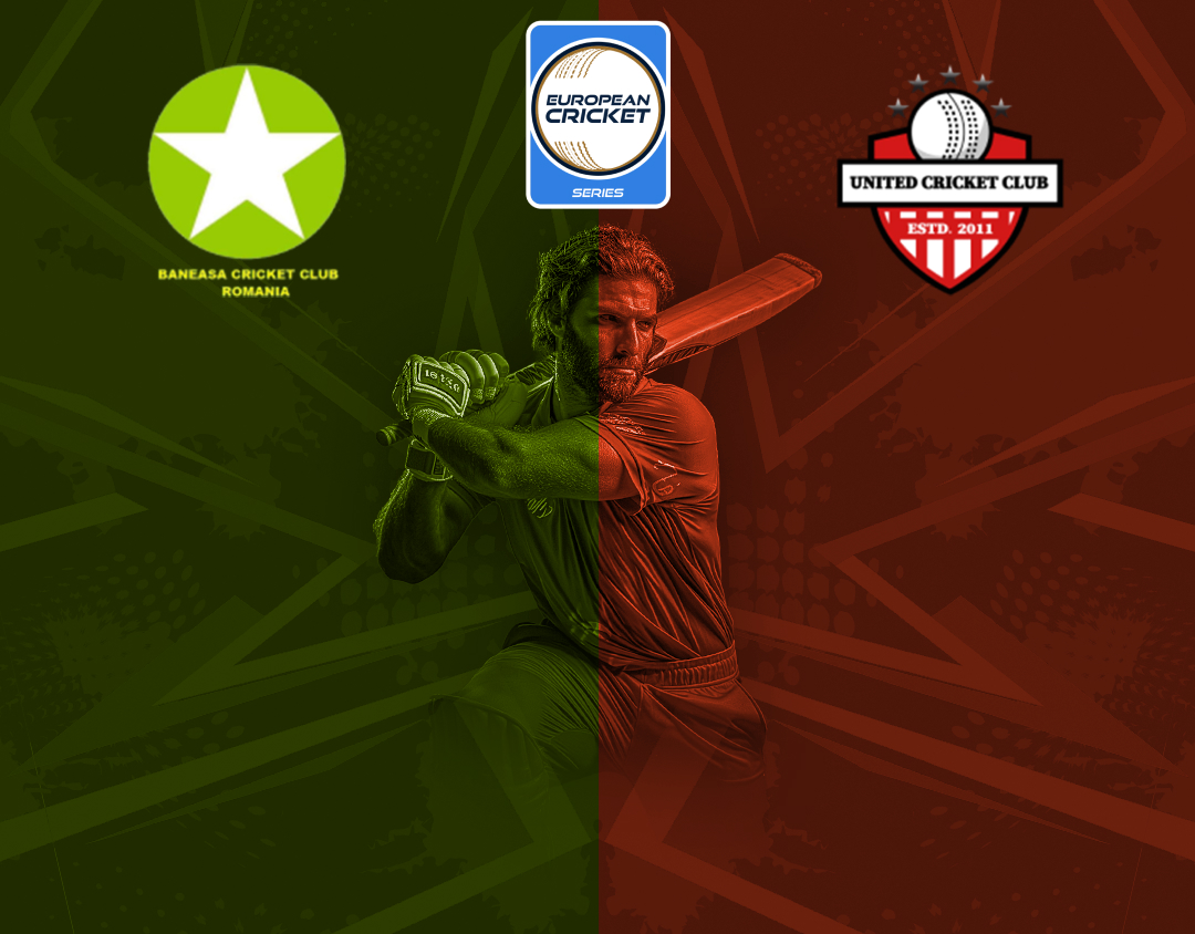 Match 37 of ecs romania, 2024: baneasa vs united cc bucharest banner
