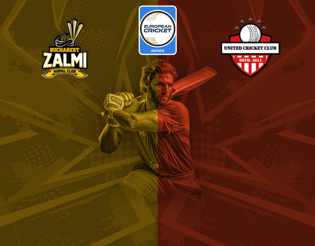 Match 35 of ecs romania, 2024: bucharest zalmi vs united cc bucharest banner