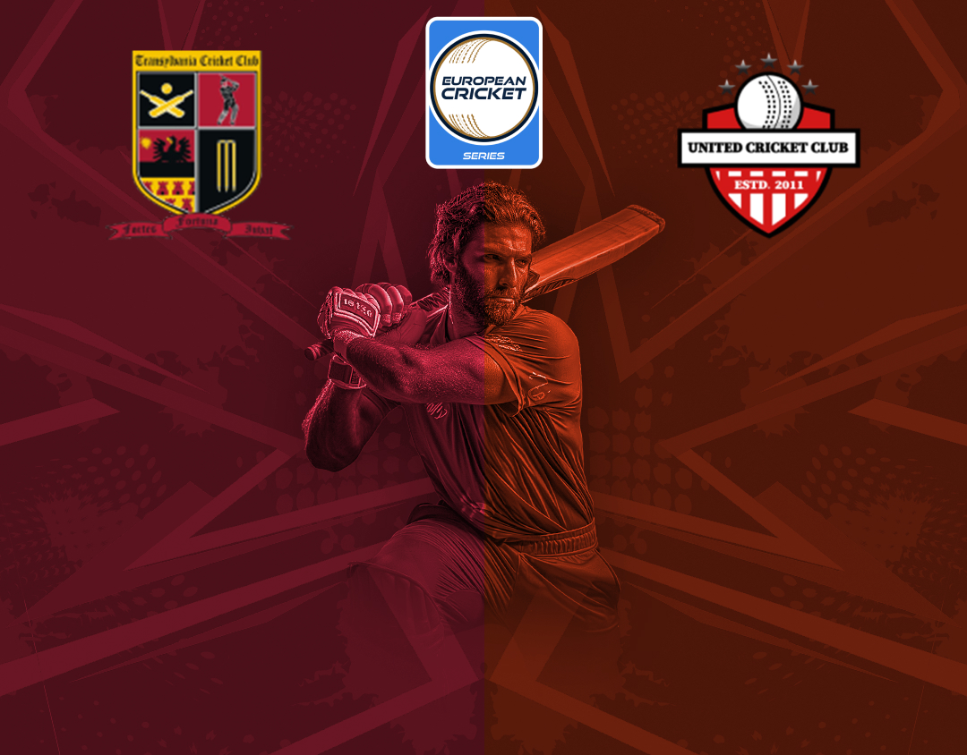 Match 38 of ecs romania, 2024: transylvania vs united cc bucharest banner