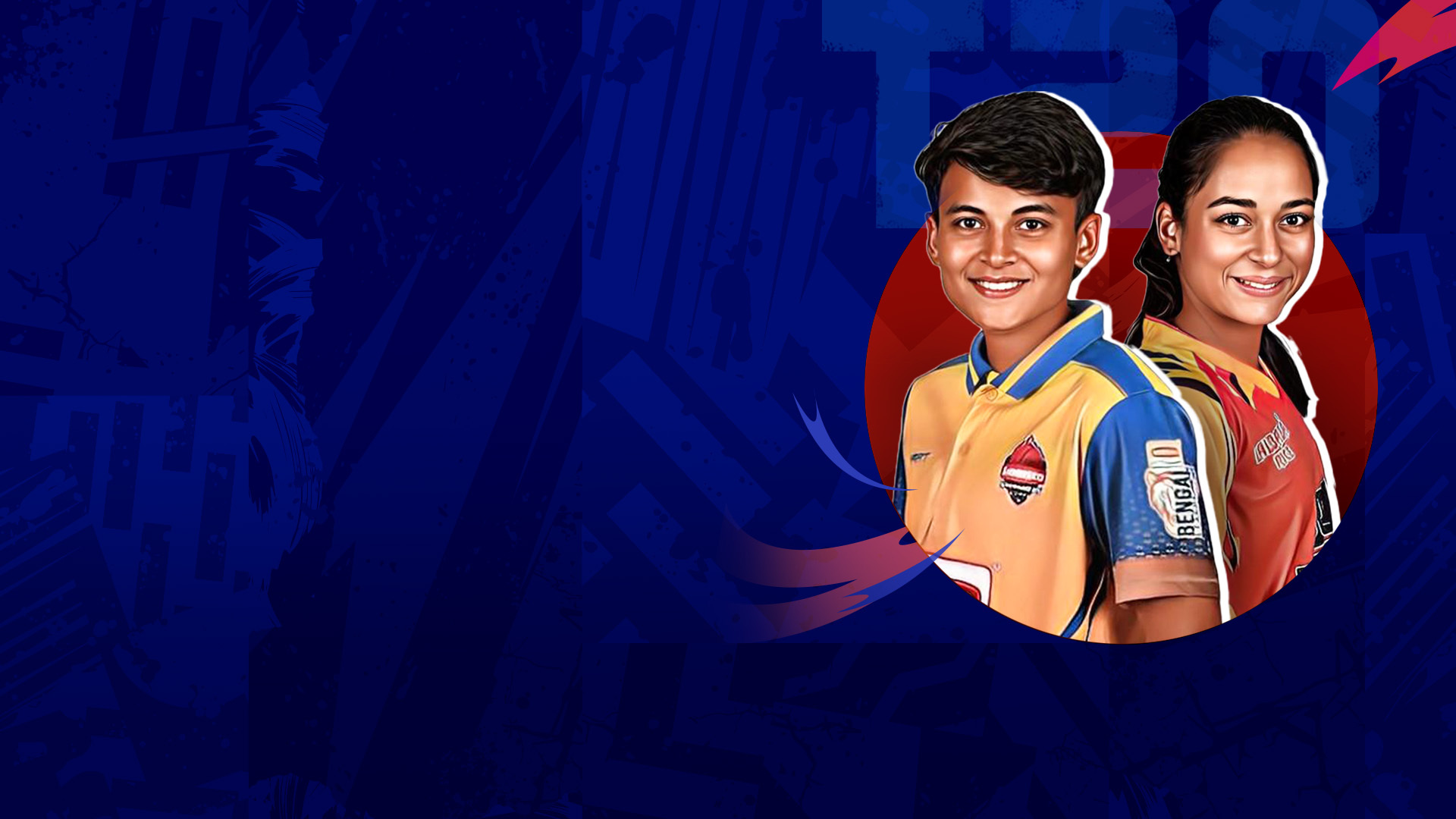 Bengal womens pro t20 league, 2024 cricket banner