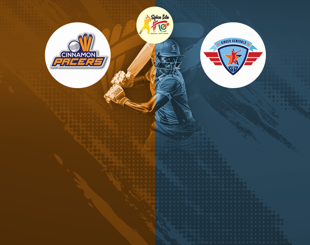 Eliminator of dream11 spice isle t10, 2024: cinnamon pacers vs ginger generals banner