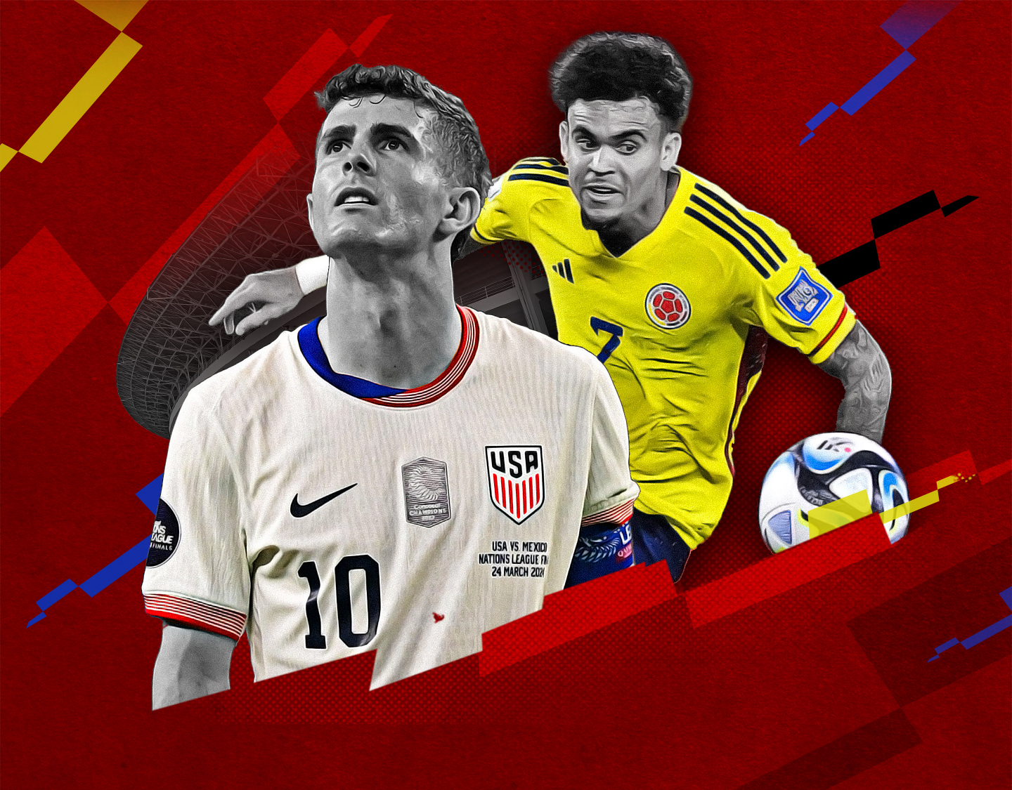 Match #72 of international friendlies banner