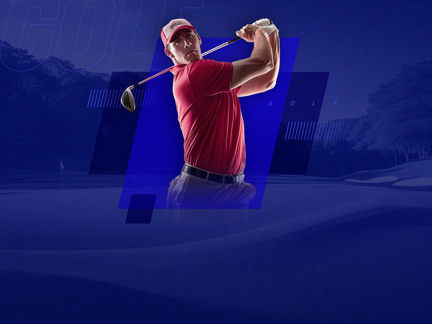 Day 1 of klm open banner