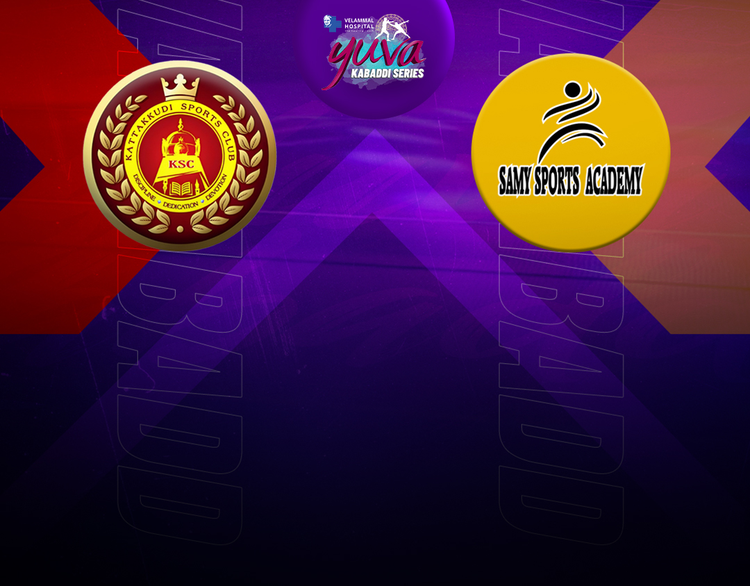 Match #116 of velammal yuva kabaddi- tamil nadu clubs banner