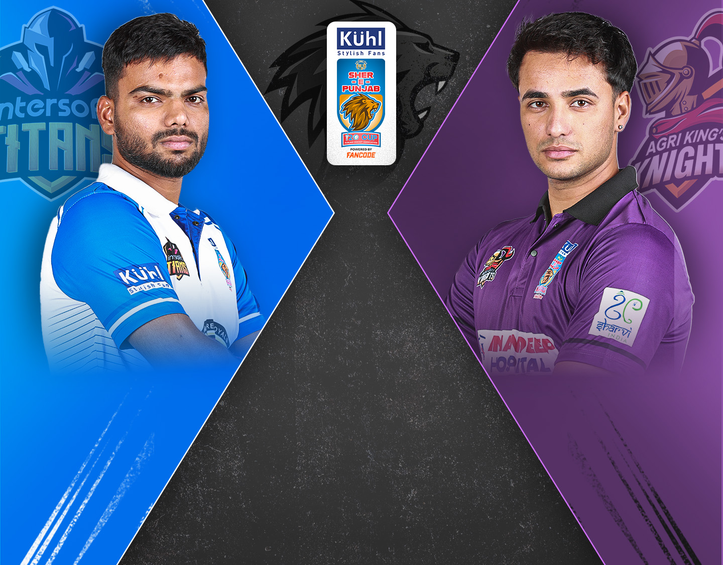 Match 14 of sher-e-punjab t20, 2024: intersoft titans vs agri king's knights banner