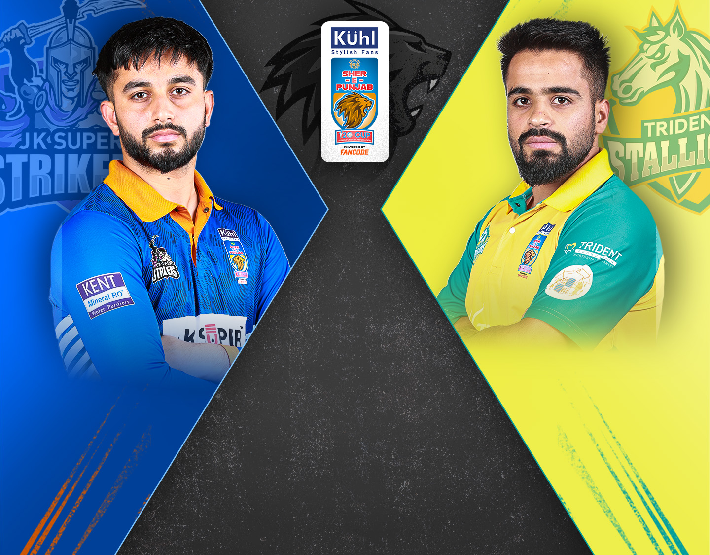 Match 20 of sher-e-punjab t20, 2024: jk super strikers vs trident stallions banner