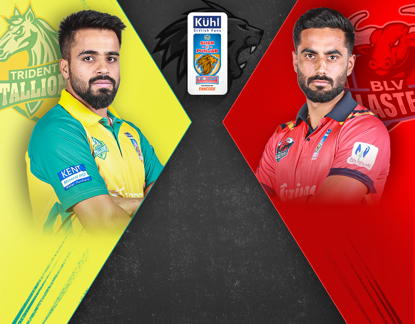 Match 22 of sher-e-punjab t20, 2024: trident stallions vs blv blasters banner