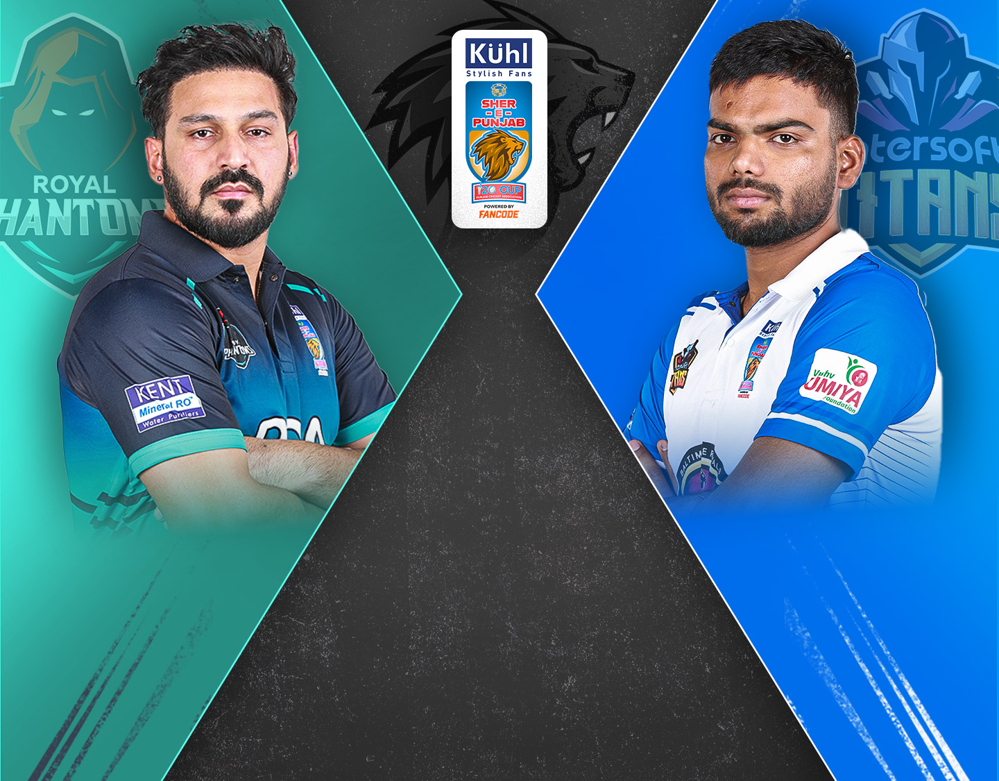 Match 24 of sher-e-punjab t20, 2024: royal phantoms vs intersoft titans banner