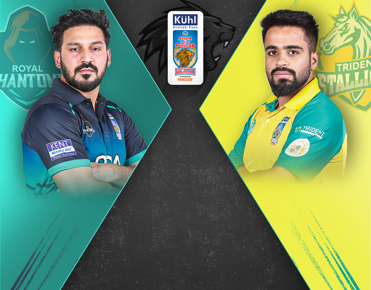 Match 30 of sher-e-punjab t20, 2024: royal phantoms vs trident stallions banner