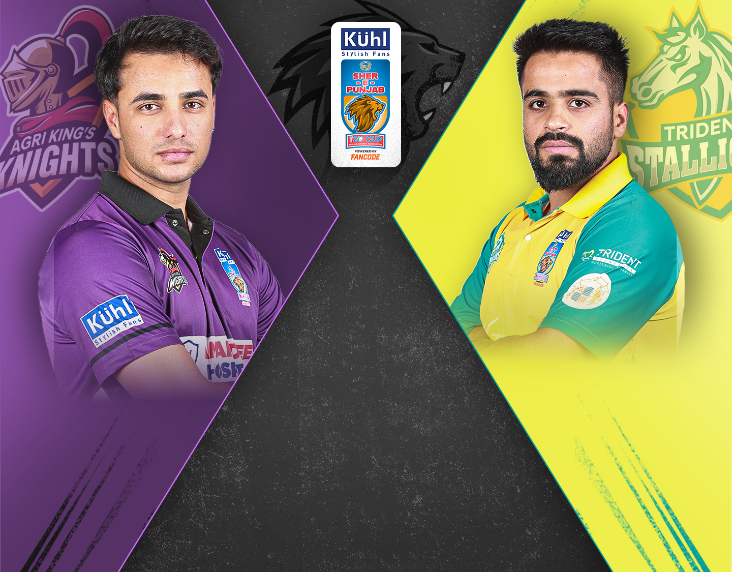 1st semi-final of sher-e-punjab t20, 2024: trident stallions vs agri king's knights banner