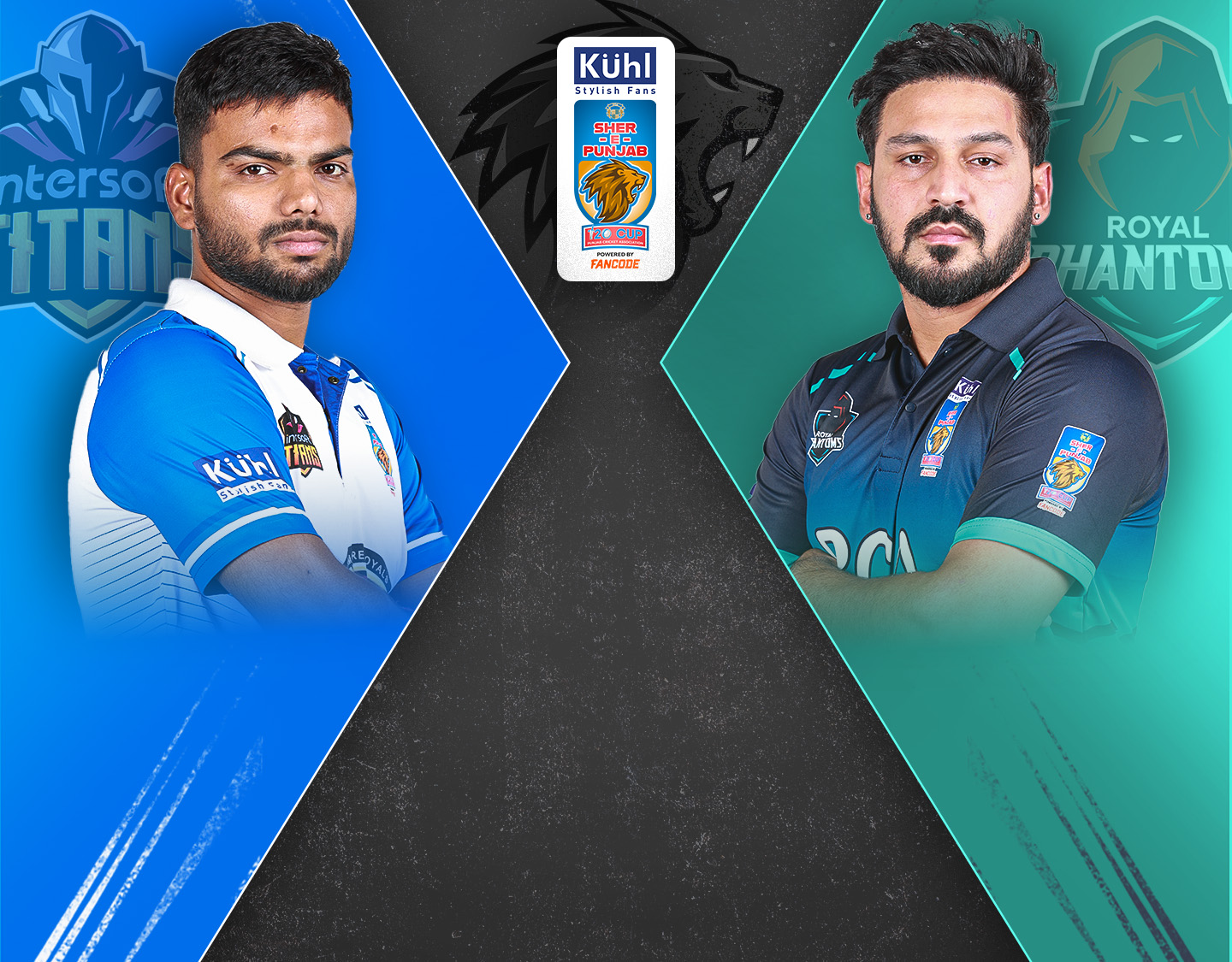 Match 9 of sher-e-punjab t20, 2024: intersoft titans vs royal phantoms banner