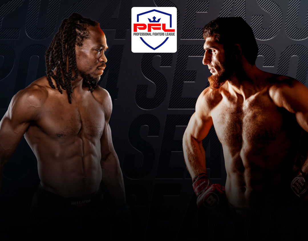 Bellator champion series of professional fighters league banner