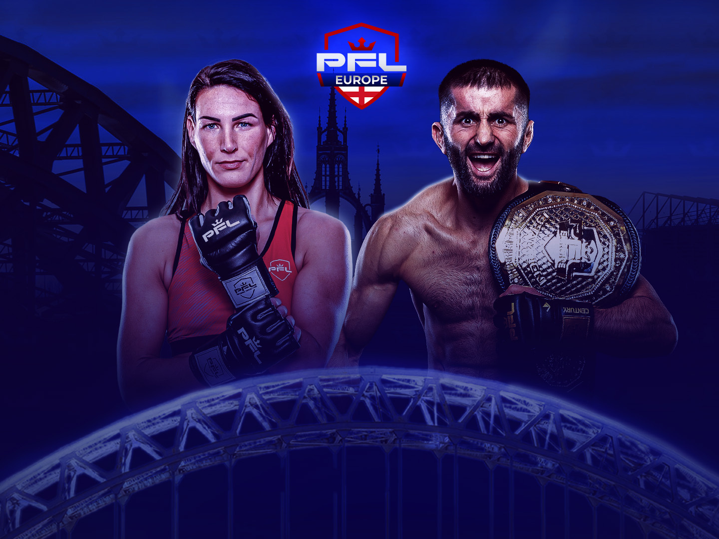 Pfl europe of professional fighters league banner