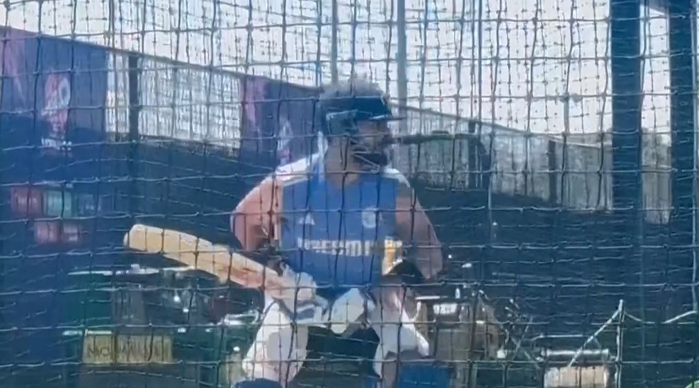 Virat completes his first training session since arriving in New York