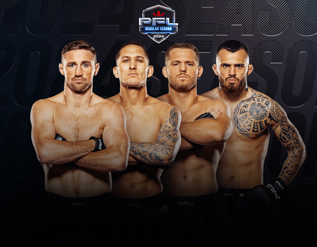 Welterweight & featherweights of professional fighters league banner