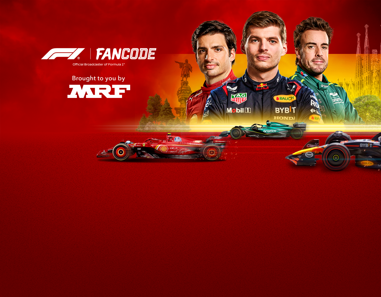 F1 aramco gran premio de espana 2024 formula 1 match card
