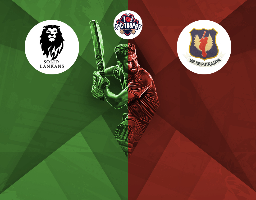 Match 8 of malaysia t10 bash, phase 2, 2024: solid lankans vs mr kb putrajaya cc banner