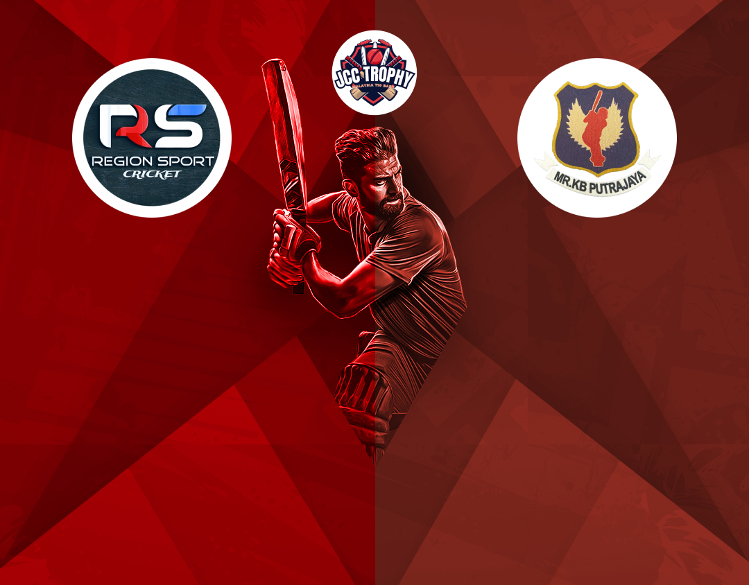Match 10 of malaysia t10 bash, phase 2, 2024: region sports vs mr kb putrajaya cc banner