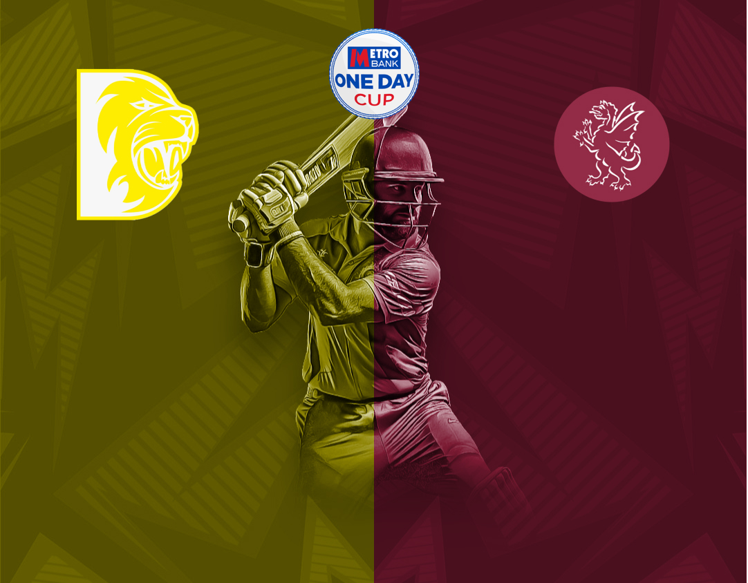 Match 23 of metro bank one day cup, 2024: durham vs somerset banner