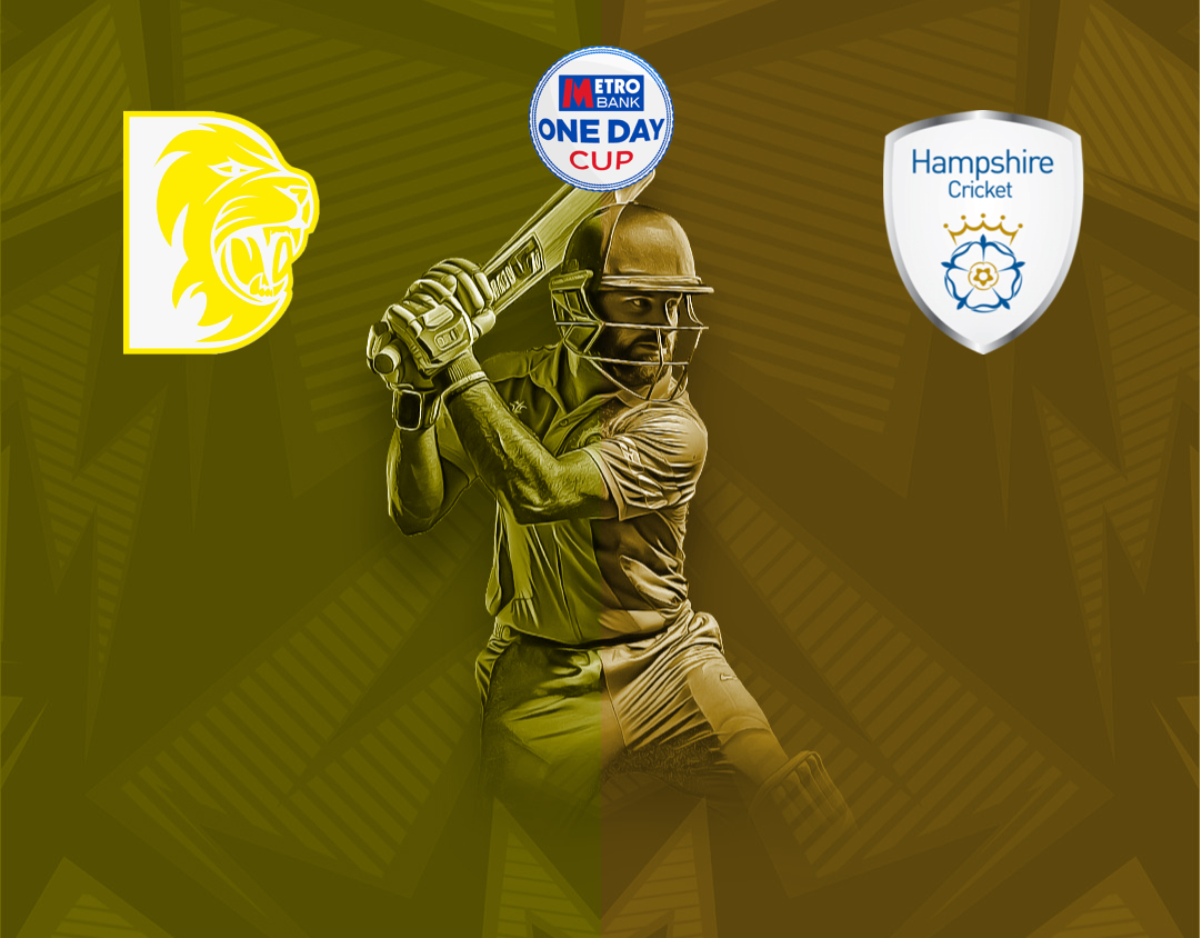 Match 54 of metro bank one day cup, 2024: durham vs hampshire banner