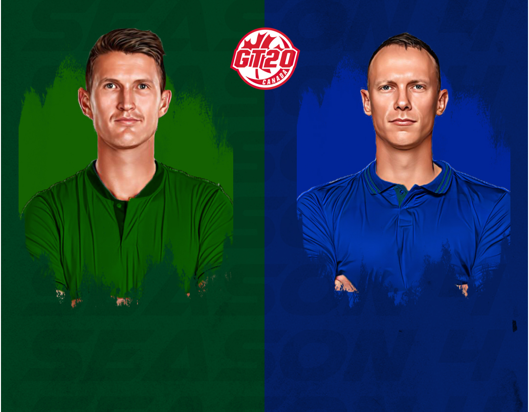 Match 1 of global t20 canada, 2024: vancouver knights vs toronto nationals banner