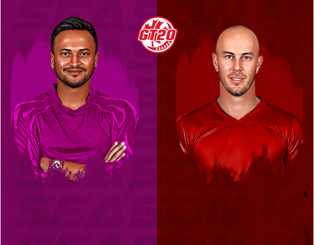 Match 2 of global t20 canada, 2024: bangla tigers mississauga vs montreal tigers banner