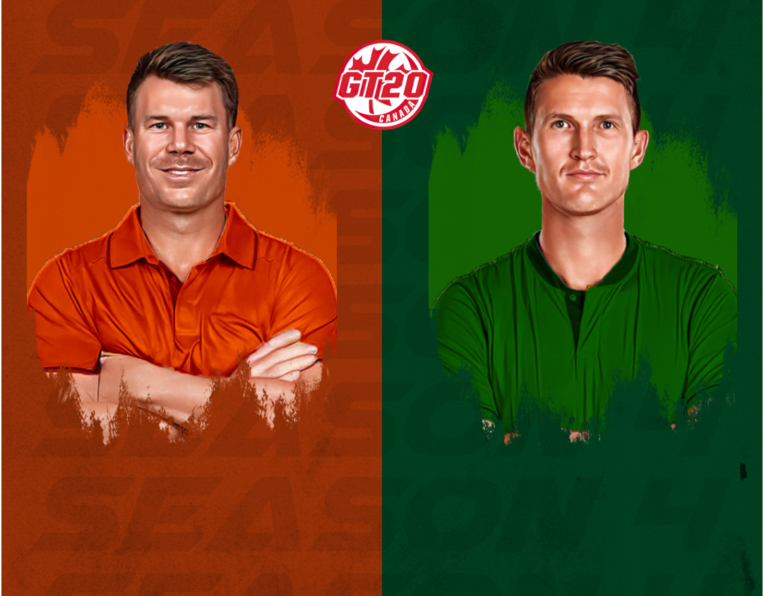 Match 11 of global t20 canada, 2024: brampton wolves vs vancouver knights banner