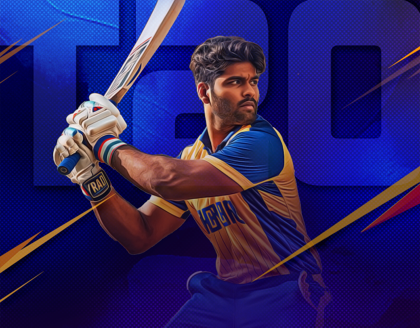 1st semi-final of champions pm cup, 2024: hyderabad heroes vs karimnagar kings banner