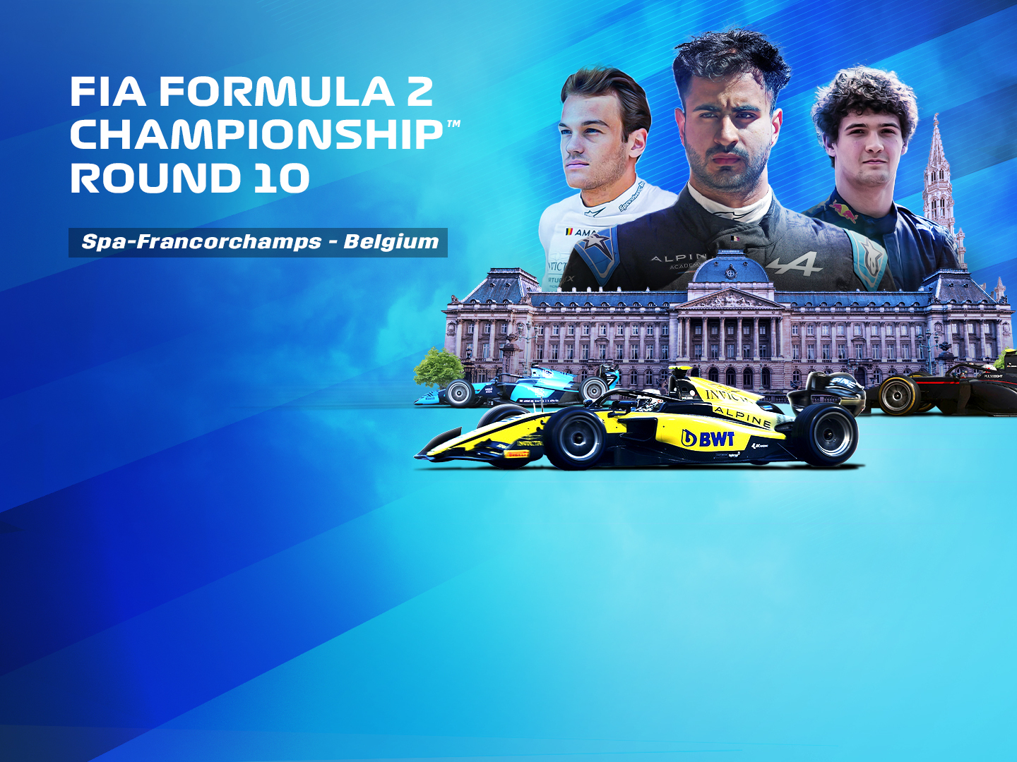 F2 belgium 2024 motorsports match card