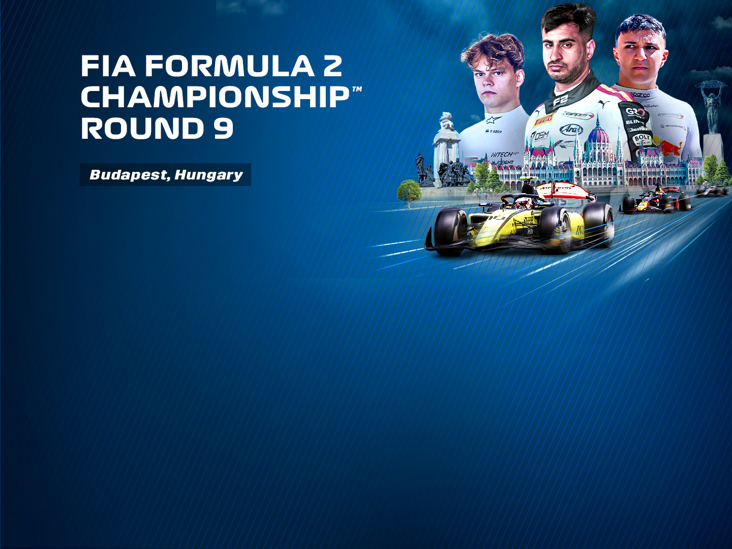 F2 hungary 2024 motorsports match card