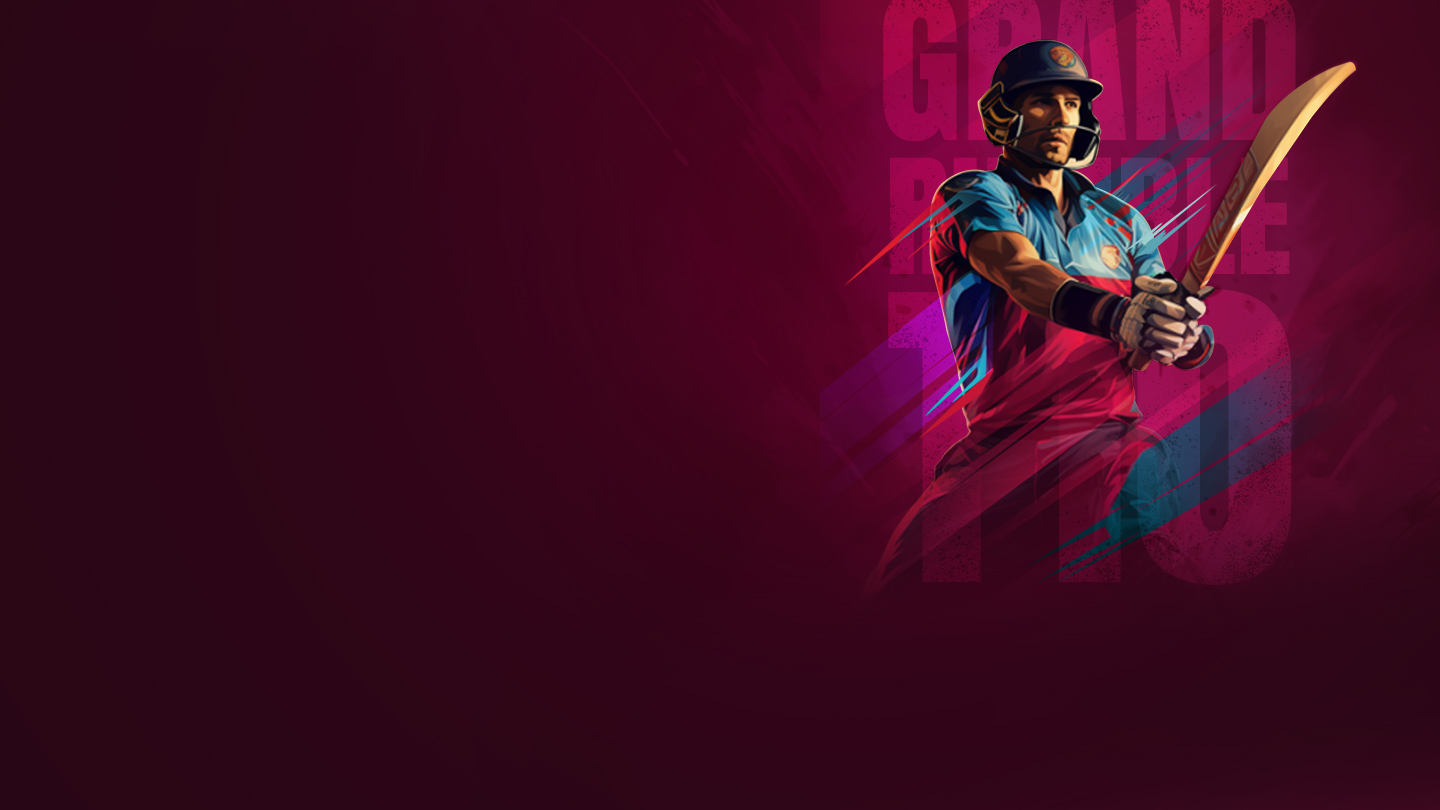 Grand rumble t10 championship round 3, 2024 cricket banner