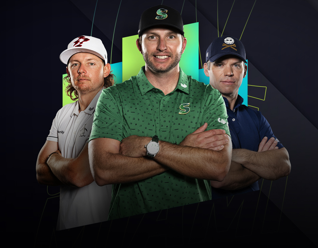 Day 1 of liv golf andalusia banner