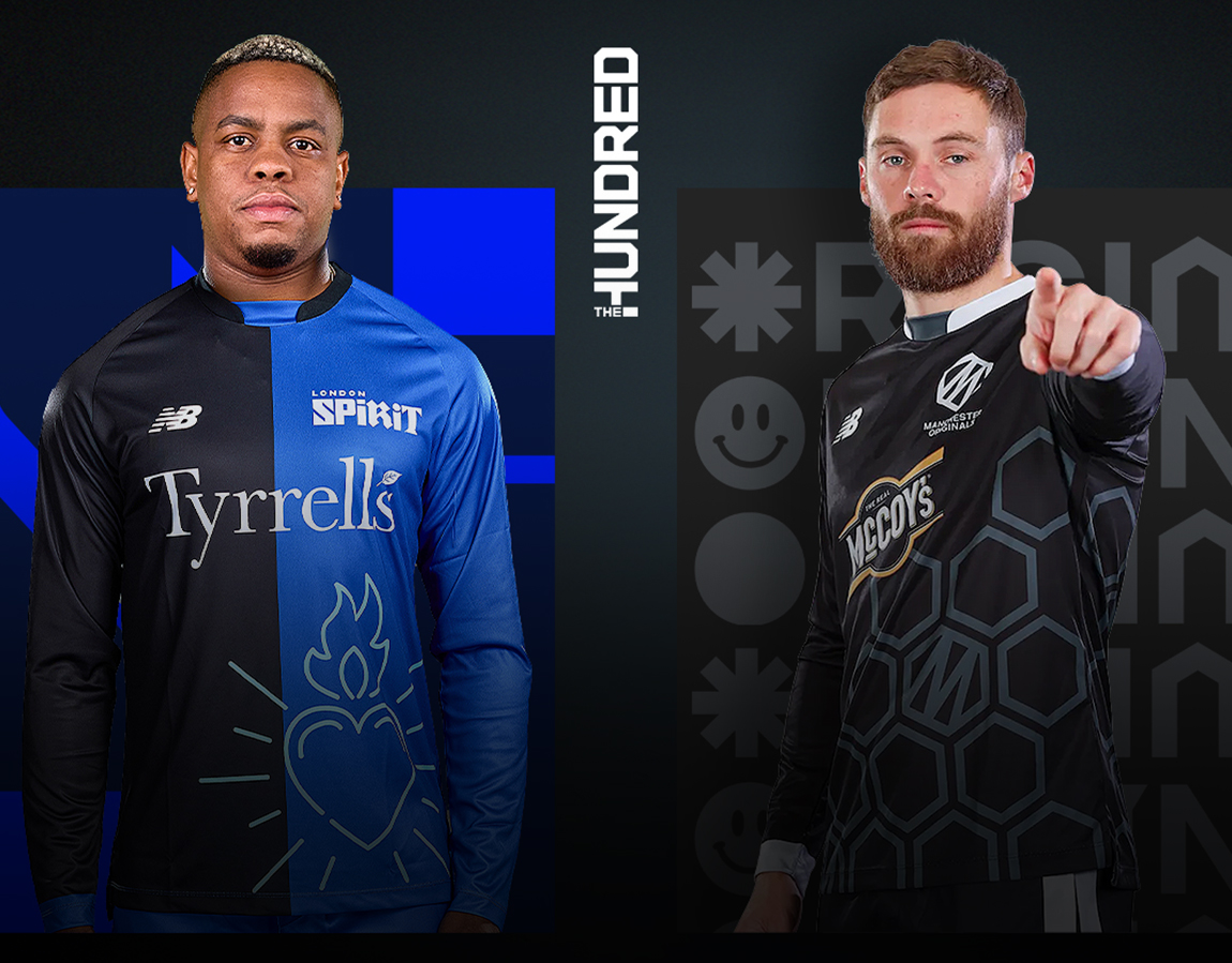 Match 23 of the hundred, 2024: london spirit vs manchester originals banner