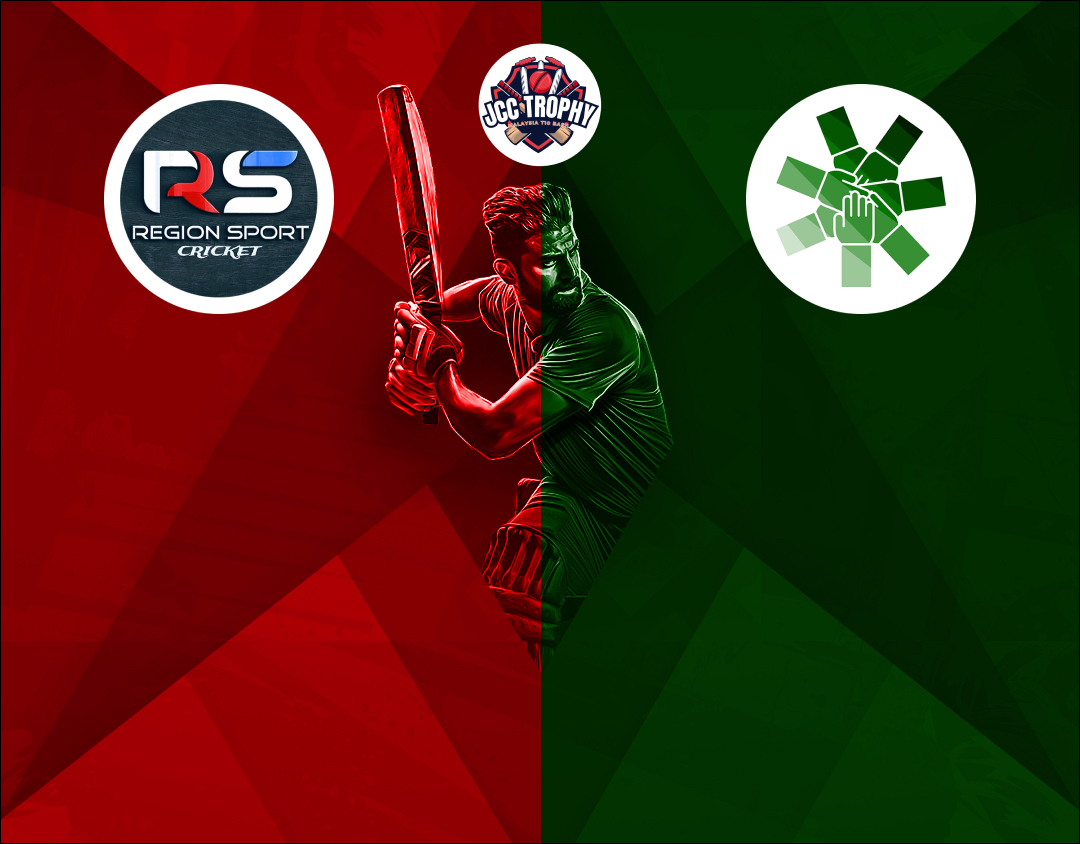 2nd semi-final of malaysia t10 bash, phase 2, 2024: region sports vs combined cricket club banner