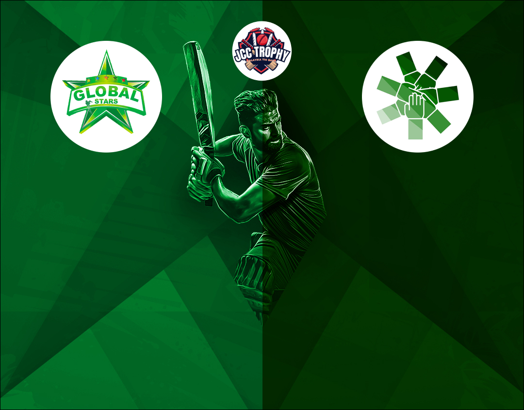 Final of malaysia t10 bash, phase 2, 2024: global stars vs combined cricket club banner