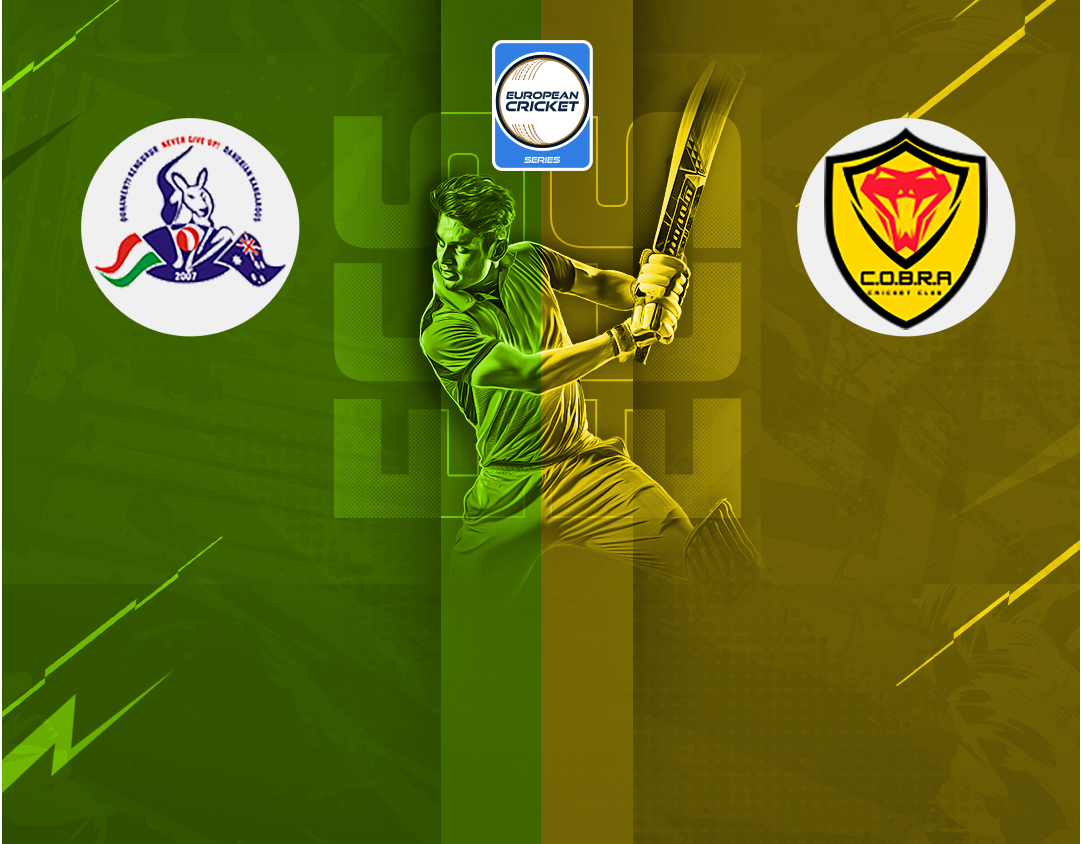 Match 49 of ecs hungary, 2024: danubian kangaroos vs cobra cc banner