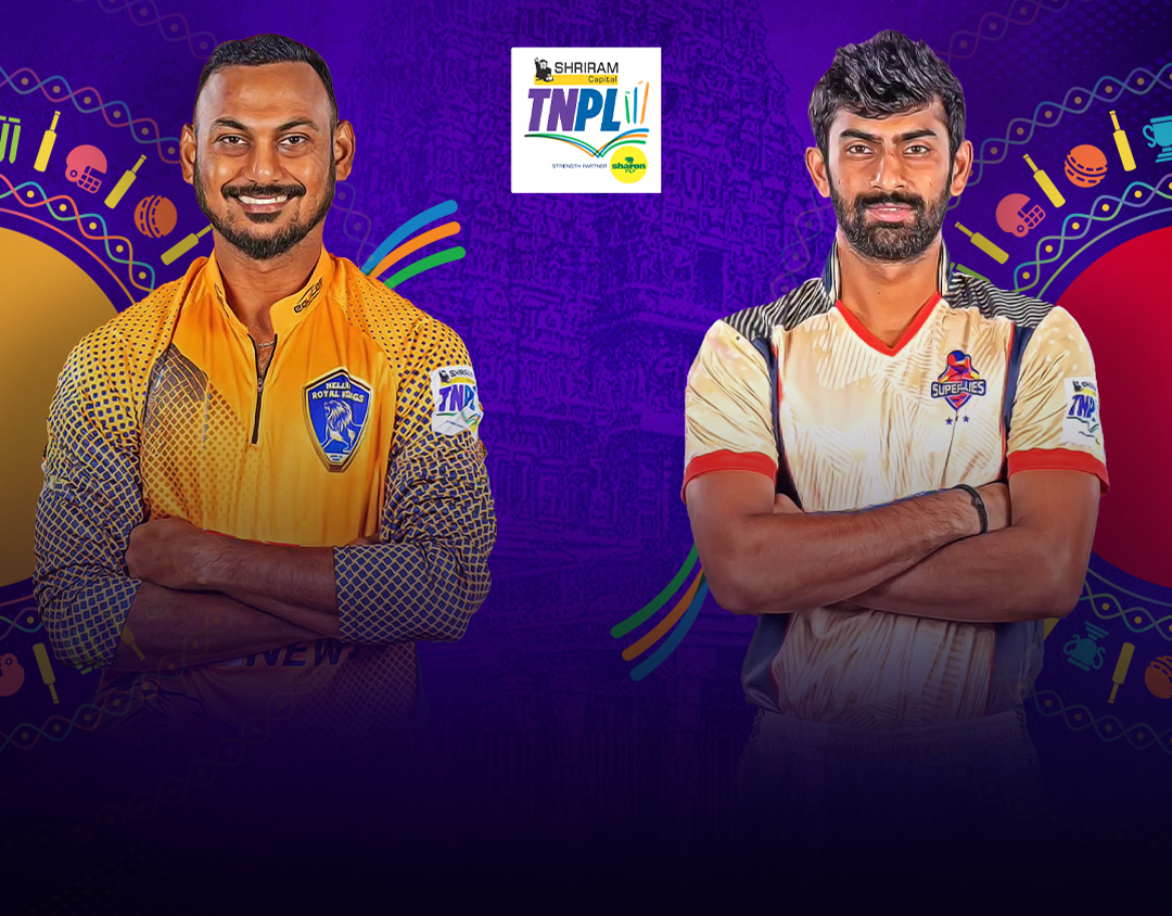 Match 4 of tamil nadu premier league, 2024: nellai royal kings vs chepauk super gillies banner