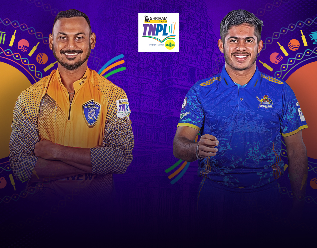 Match 9 of tamil nadu premier league, 2024: nellai royal kings vs skm salem spartans banner