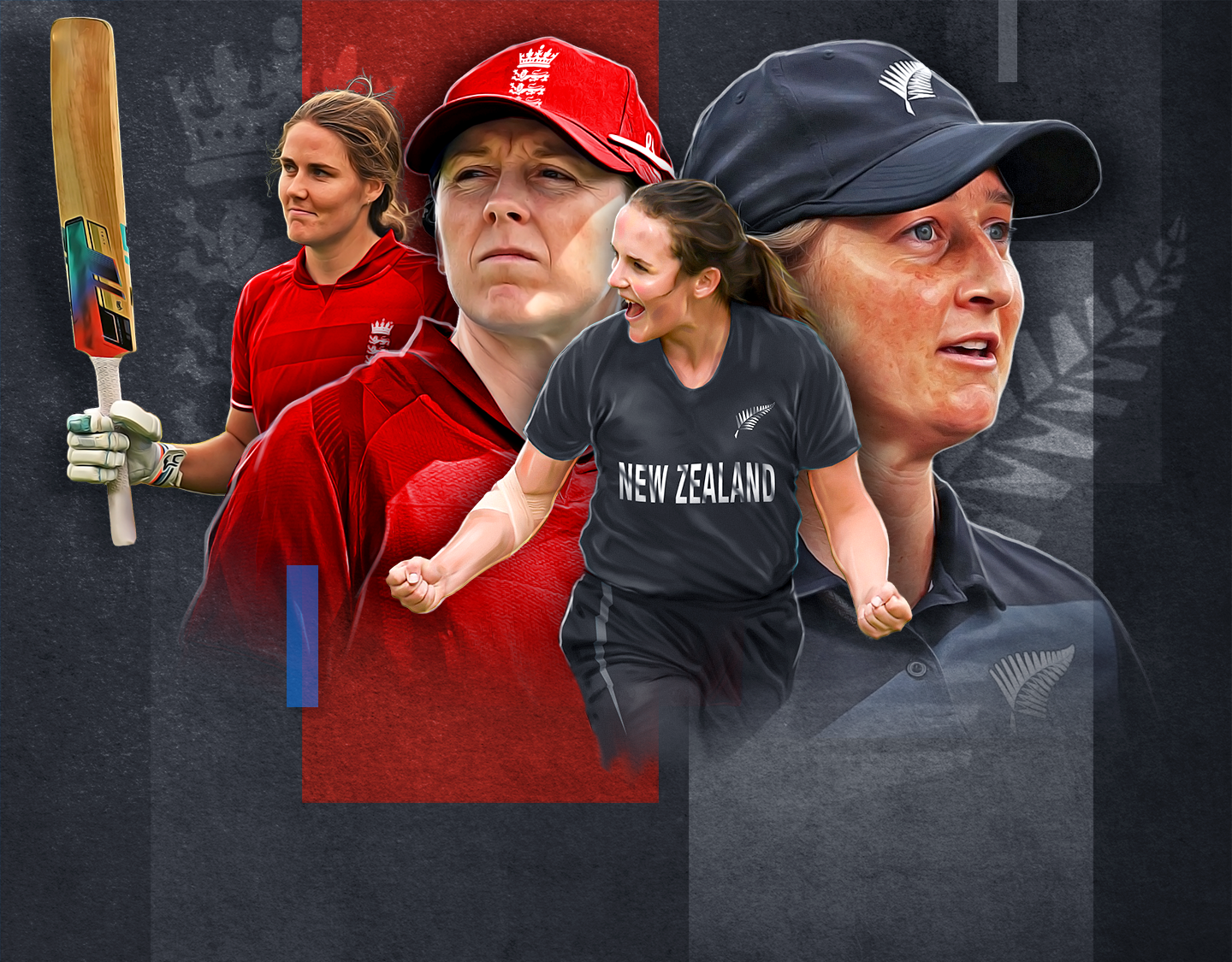 3rd t20i of new zealand women tour of england, 2024: england women vs new zealand women banner