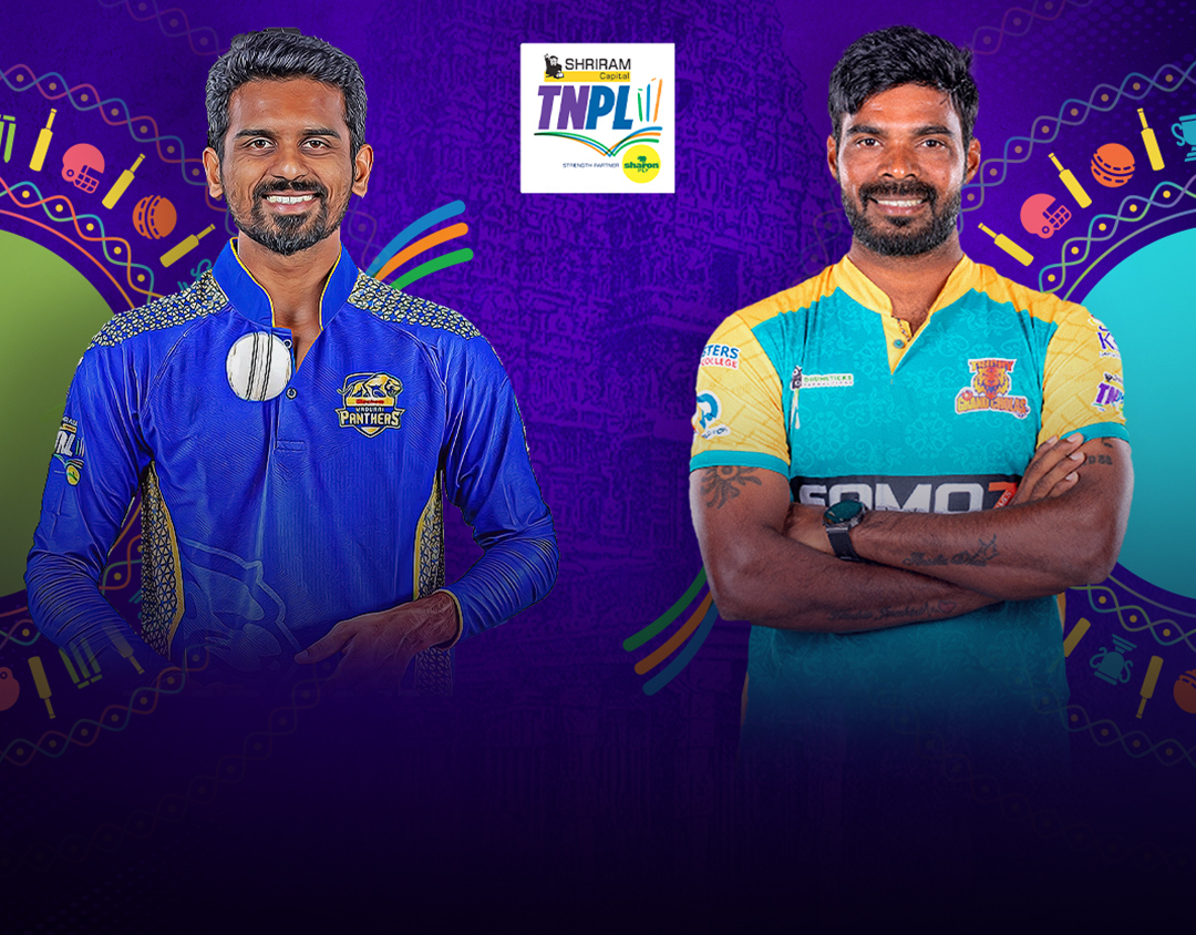 Match 12 of tamil nadu premier league, 2024: skm salem spartans vs trichy grand cholas banner