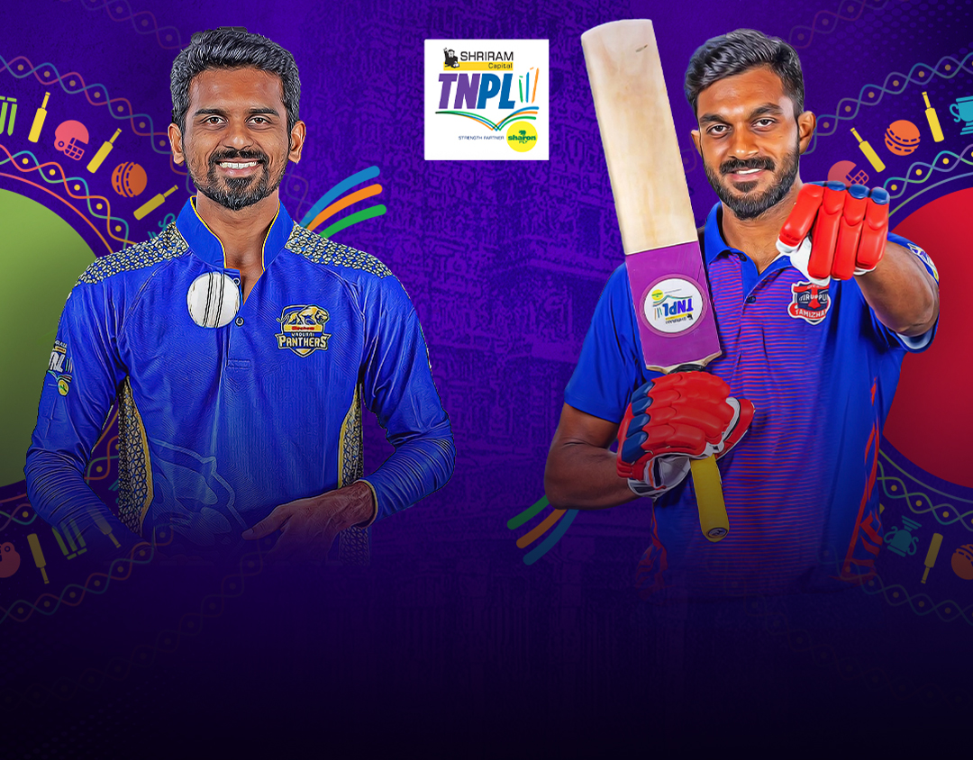 Match 10 of tamil nadu premier league, 2024: siechem madurai panthers vs idream tiruppur tamizhans banner
