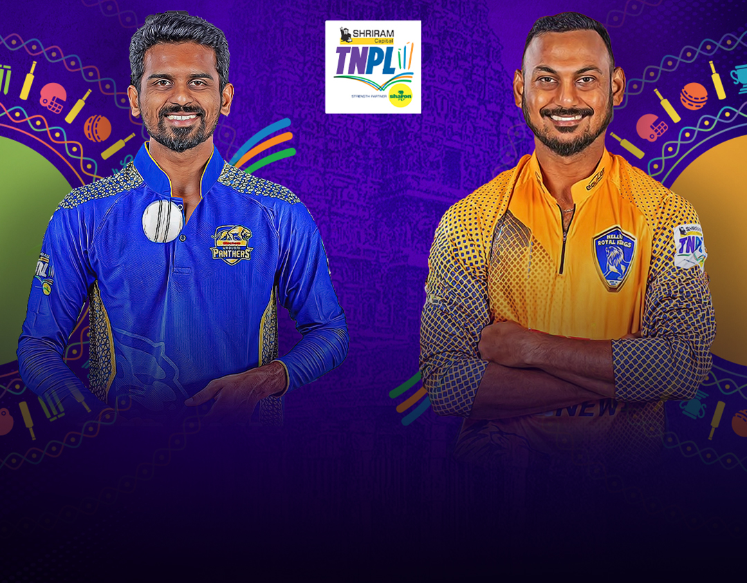 Match 14 of tamil nadu premier league, 2024: siechem madurai panthers vs nellai royal kings banner