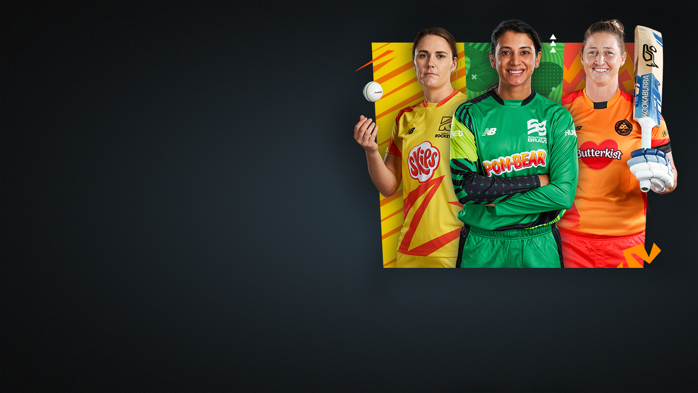 The hundred women, 2024 cricket banner
